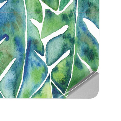 Cat Coq Tropical Leaves Surface Laptop Studio Skin